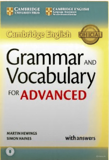 English Grammar Vocabulary Advanced